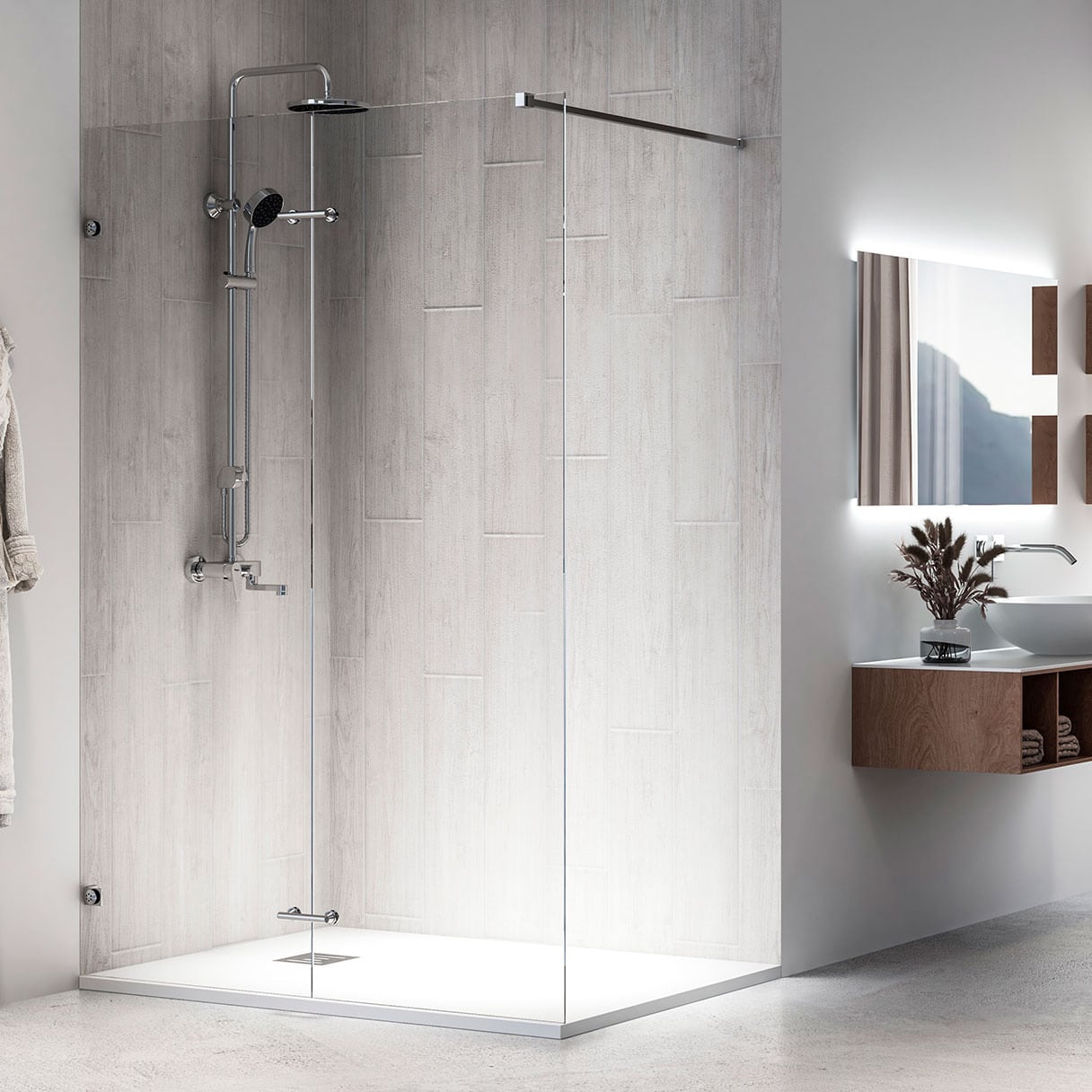 Walk-in XL Mampara de ducha
