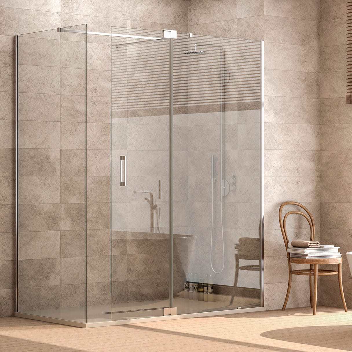Walk-in B06 Mampara de ducha